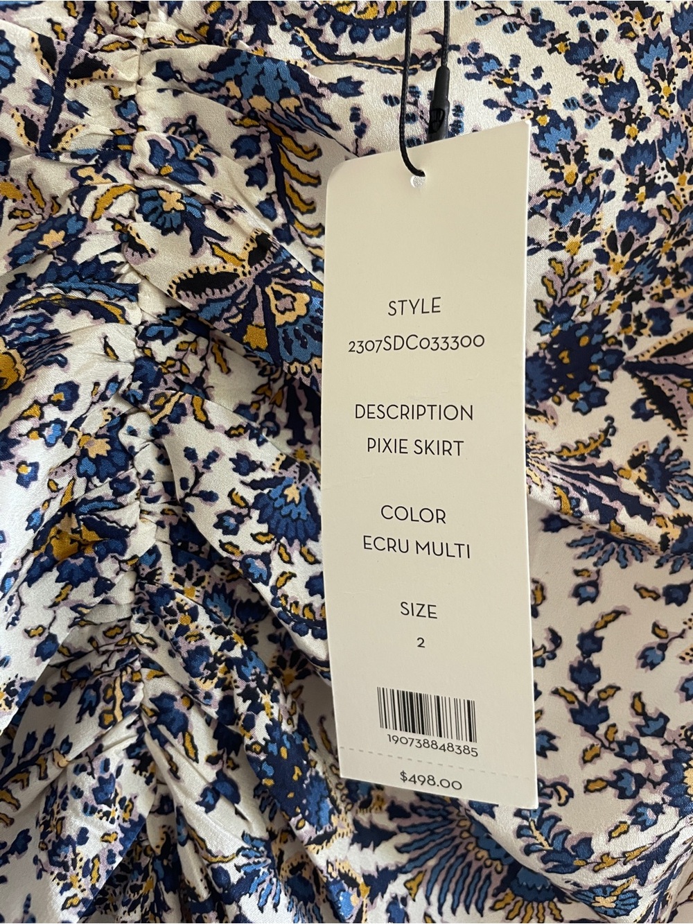 Veronica Beard Pixie Skirt - Floral Print - Picture 5 of 7